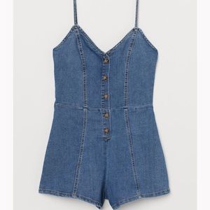 H&M Divided Jean Romper